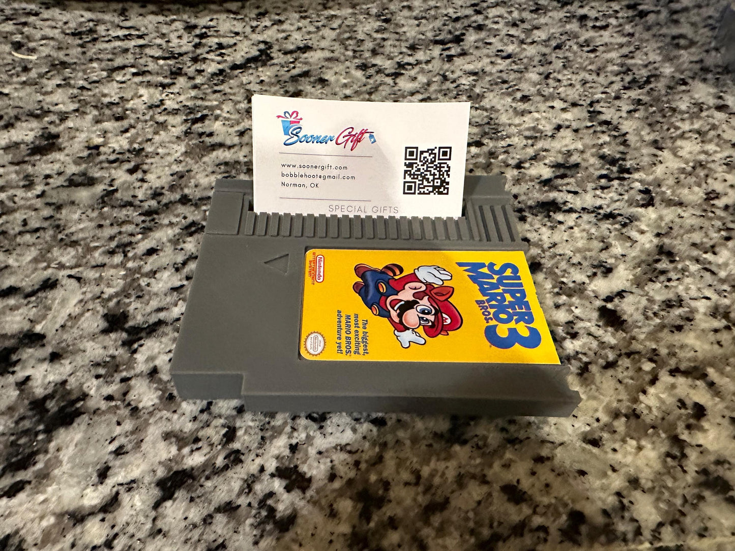NES Cartridge Business Card Holder