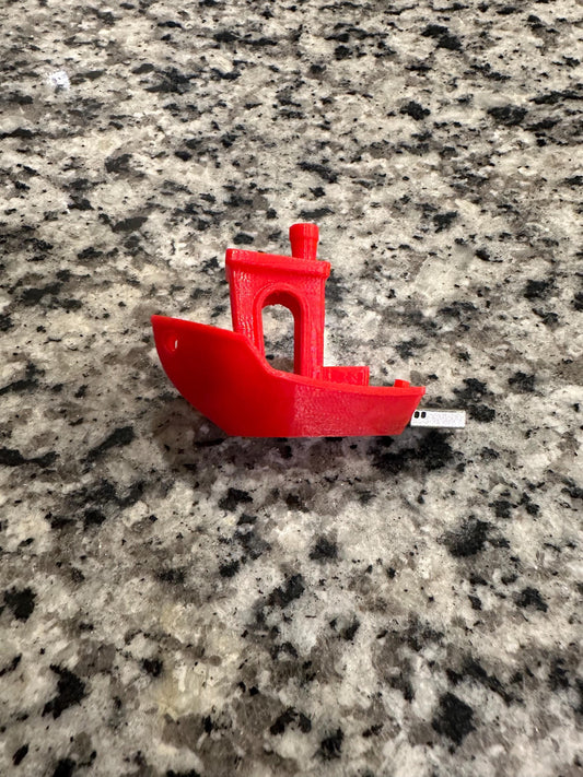 32GB Benchy USB Flash Drive – 3D Printed Boat with Hidden Storage!