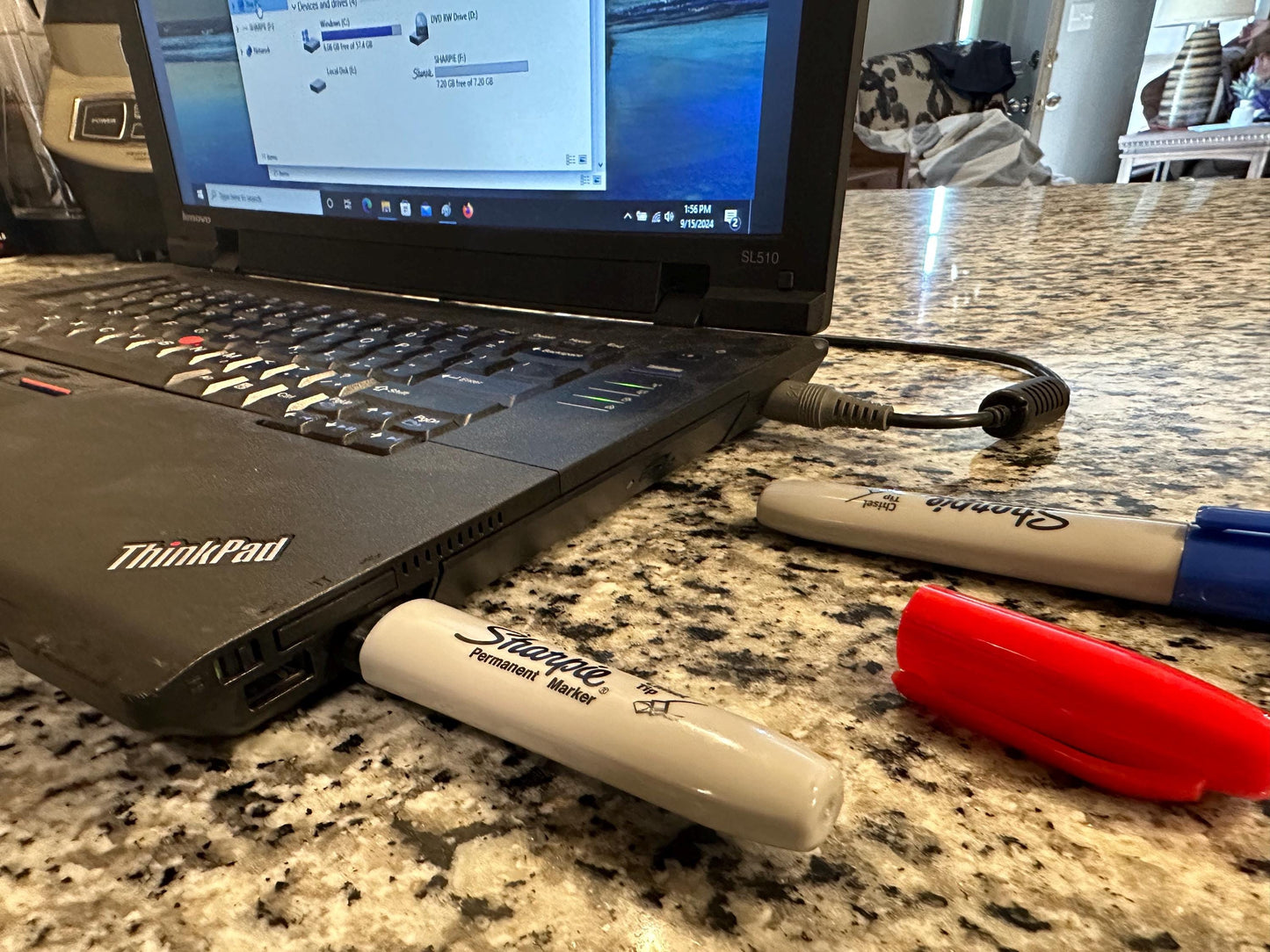 Sharpie Marker Flash Drive