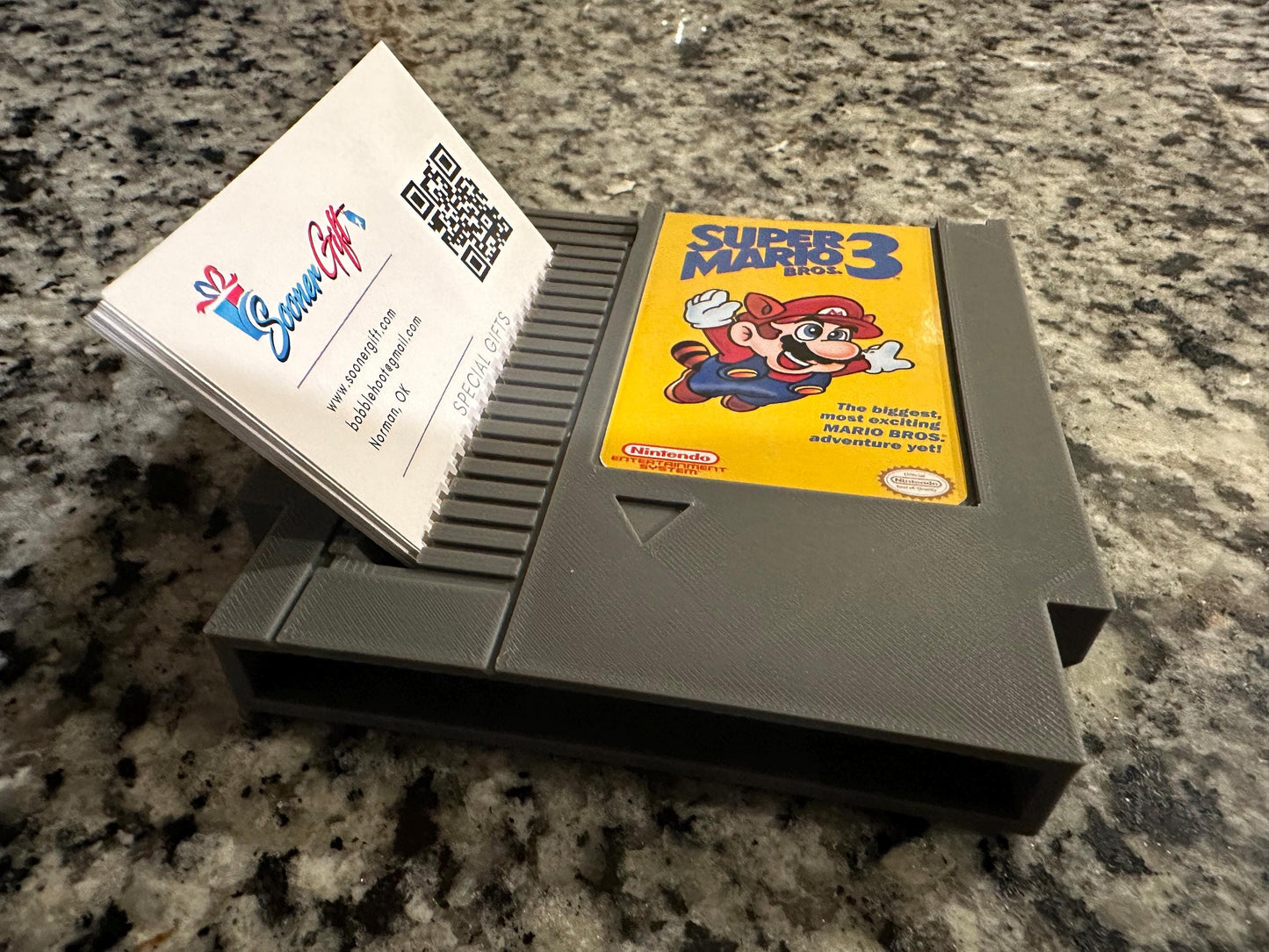 NES Cartridge Business Card Holder