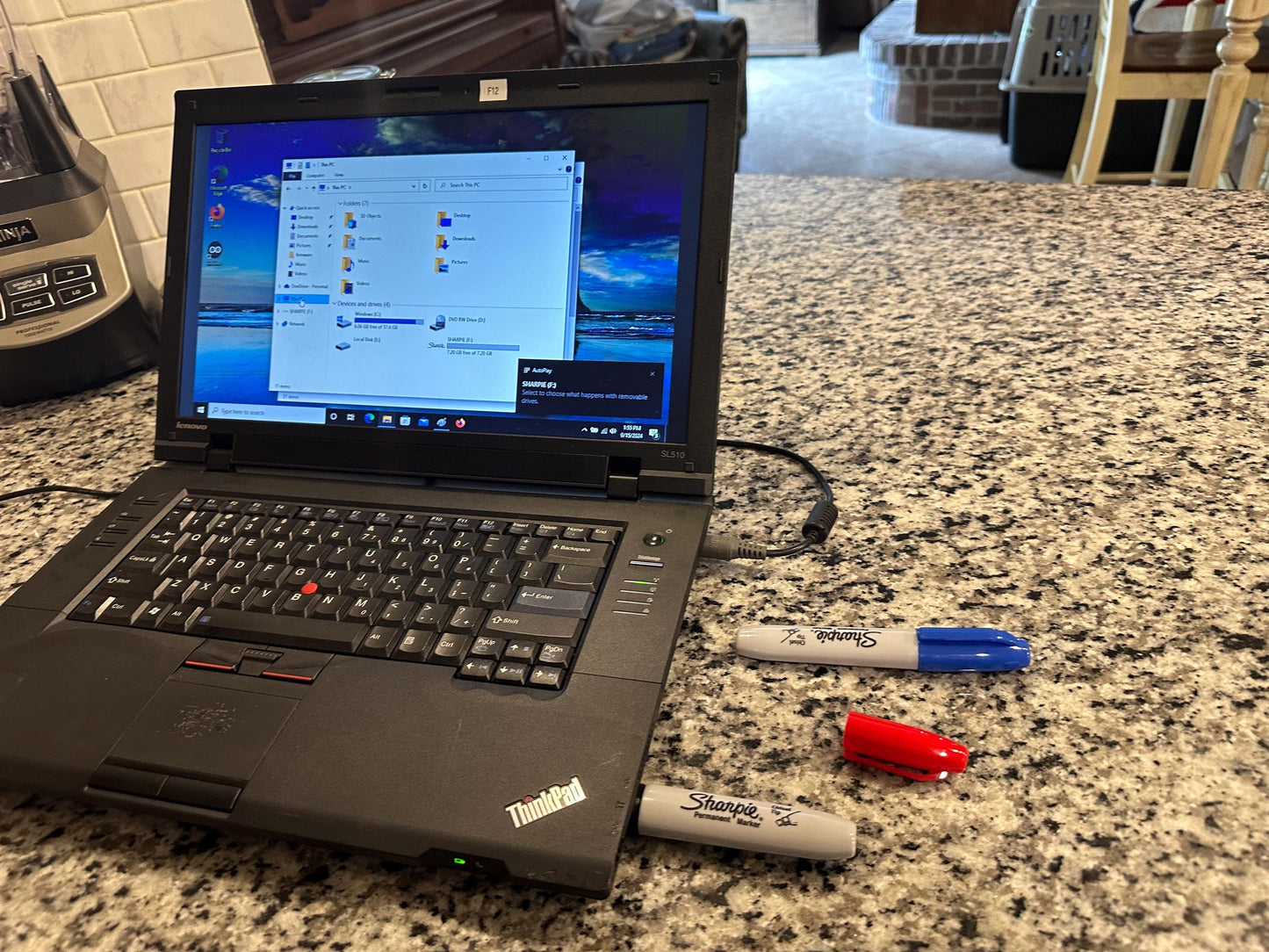 Sharpie Marker Flash Drive