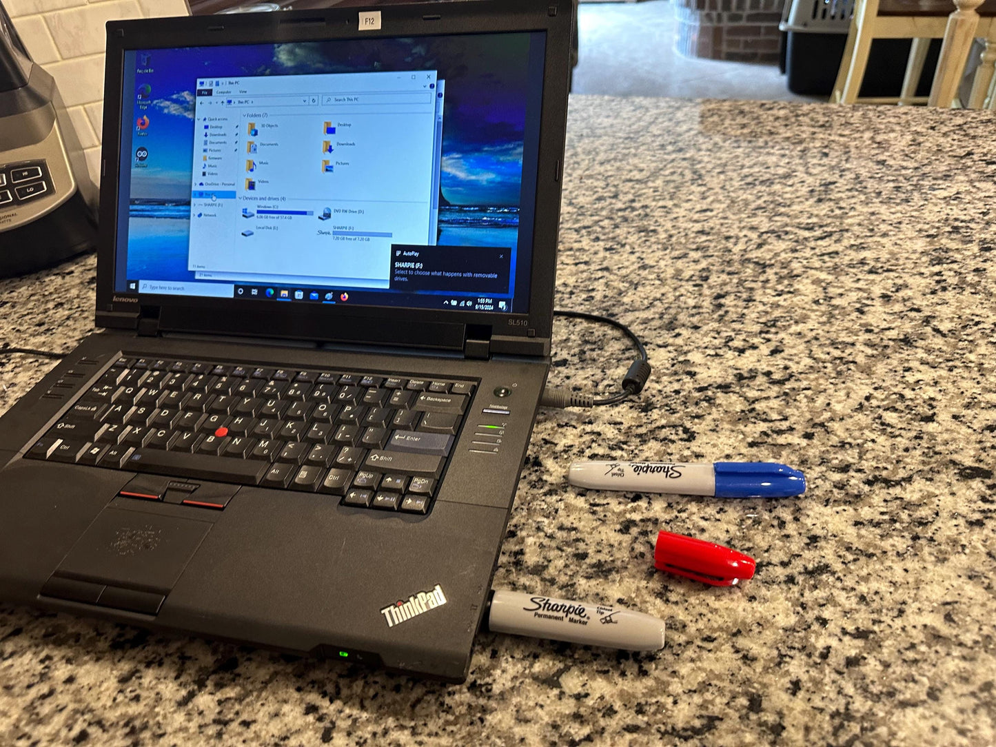 Sharpie Marker Flash Drive